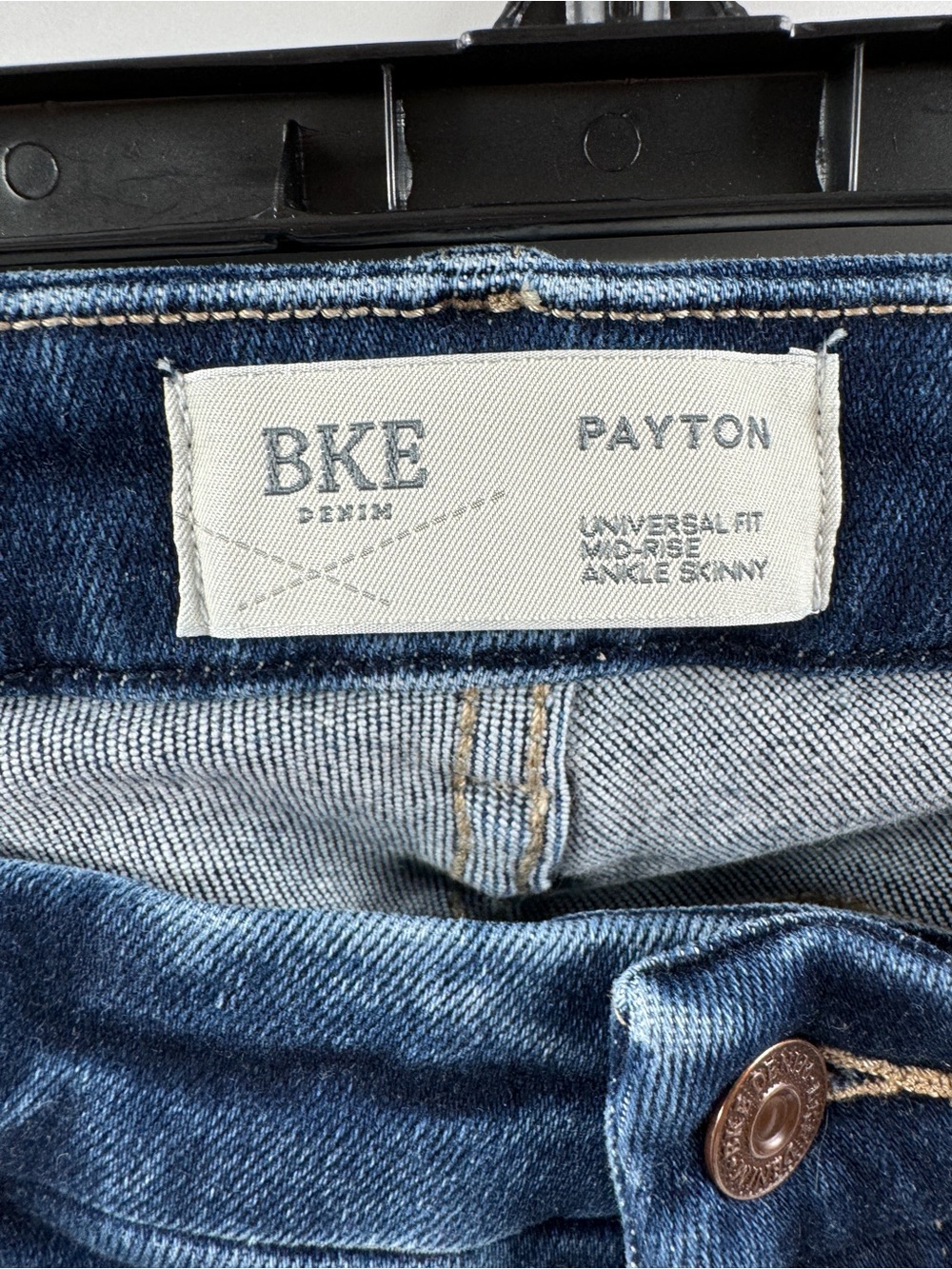 BKE Payton Universal Fit Mid Rise Ankle Skinny Jeans – 29x27 - Picture 6 of 10